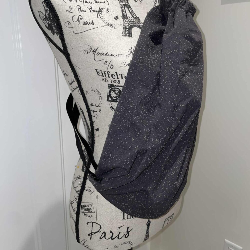 Black Sparkle Sling Bag - Women - Picture 5 of 8